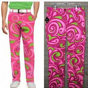 LOUDMOUTH | Men's Golf Pants/Cotton Candy/36Wx32L